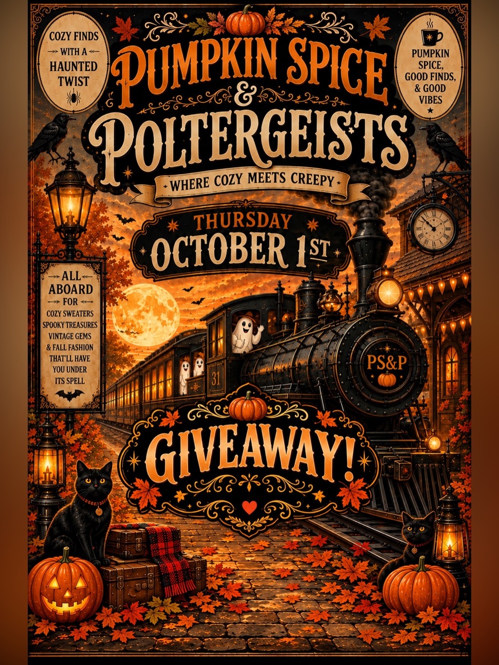 👻MYSTERY GIFT & FREE SHIPPING GIVEAWAY!🎃